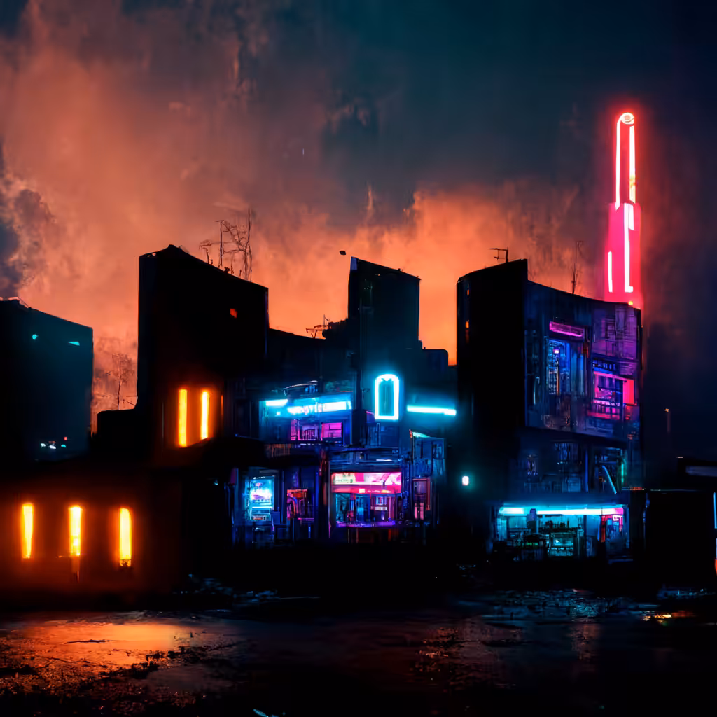 Night in a Utopian City 1/4