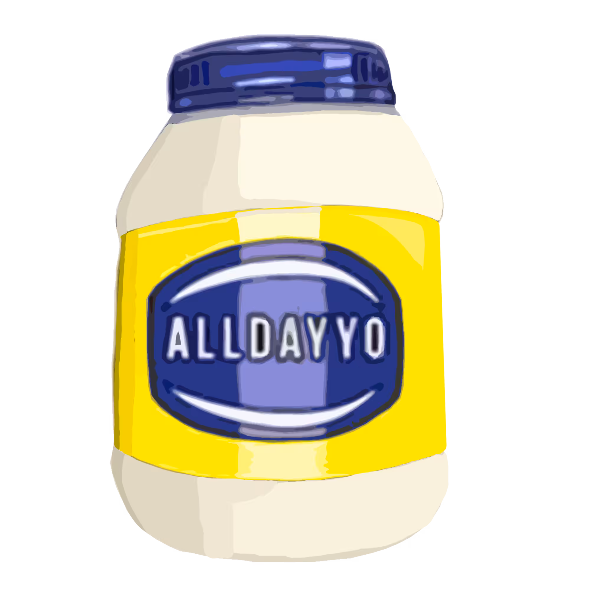ALLDAYYO Jar Badge