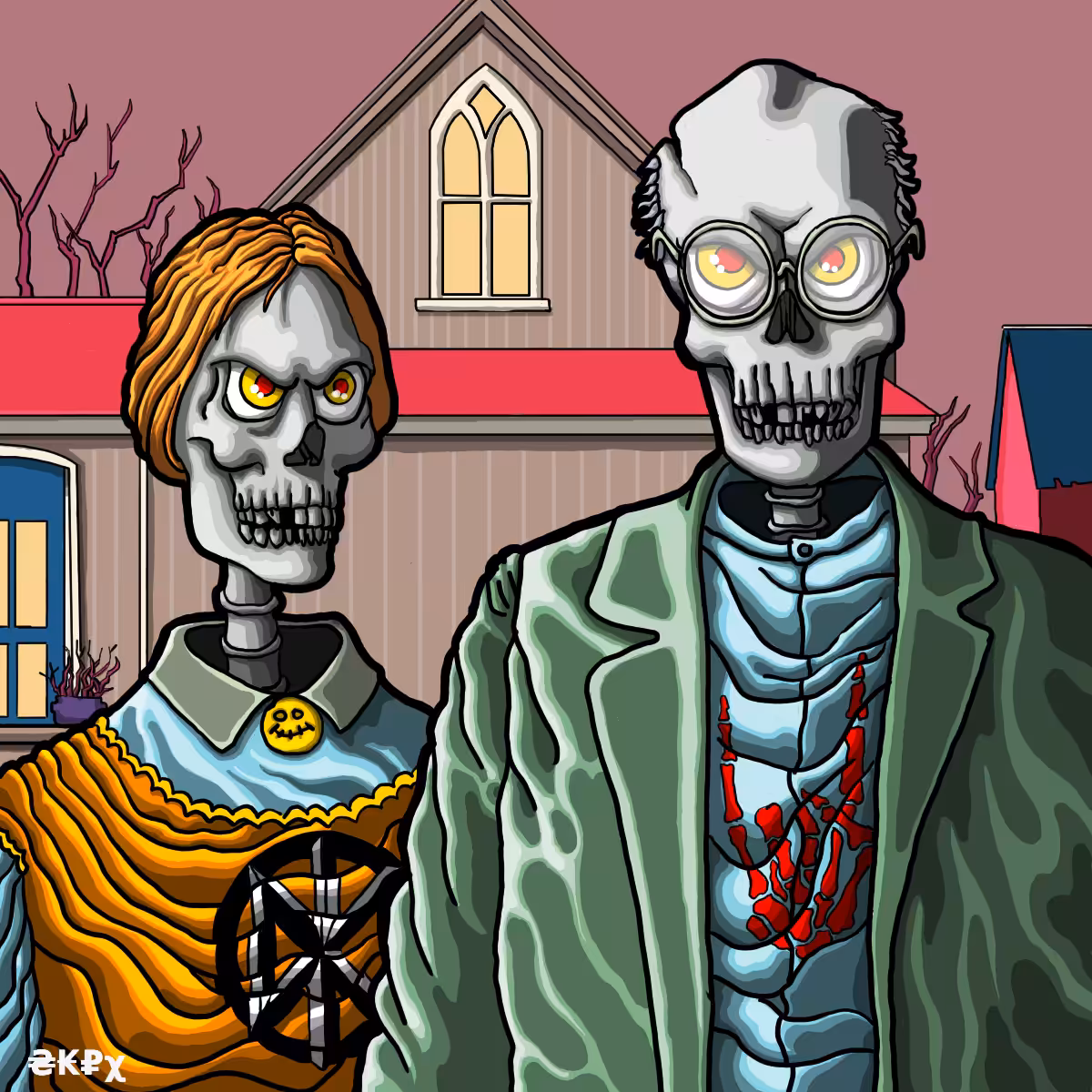 Skulls Portrait Museum #1