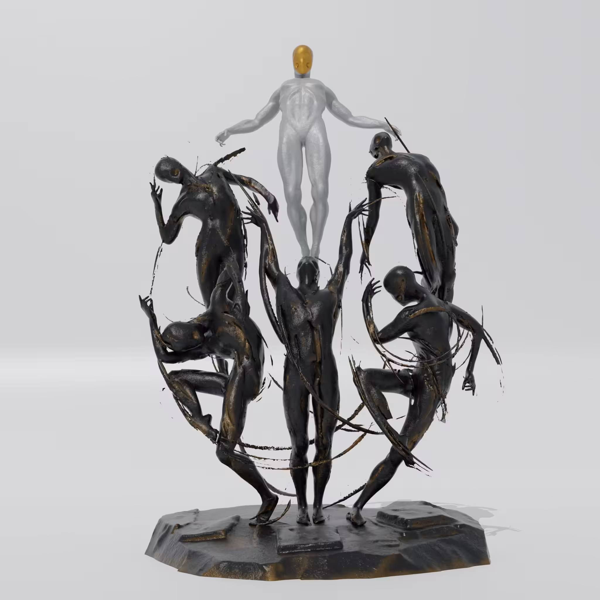 Act I. Realization - Sculpture: Act V. Contract - Full collection