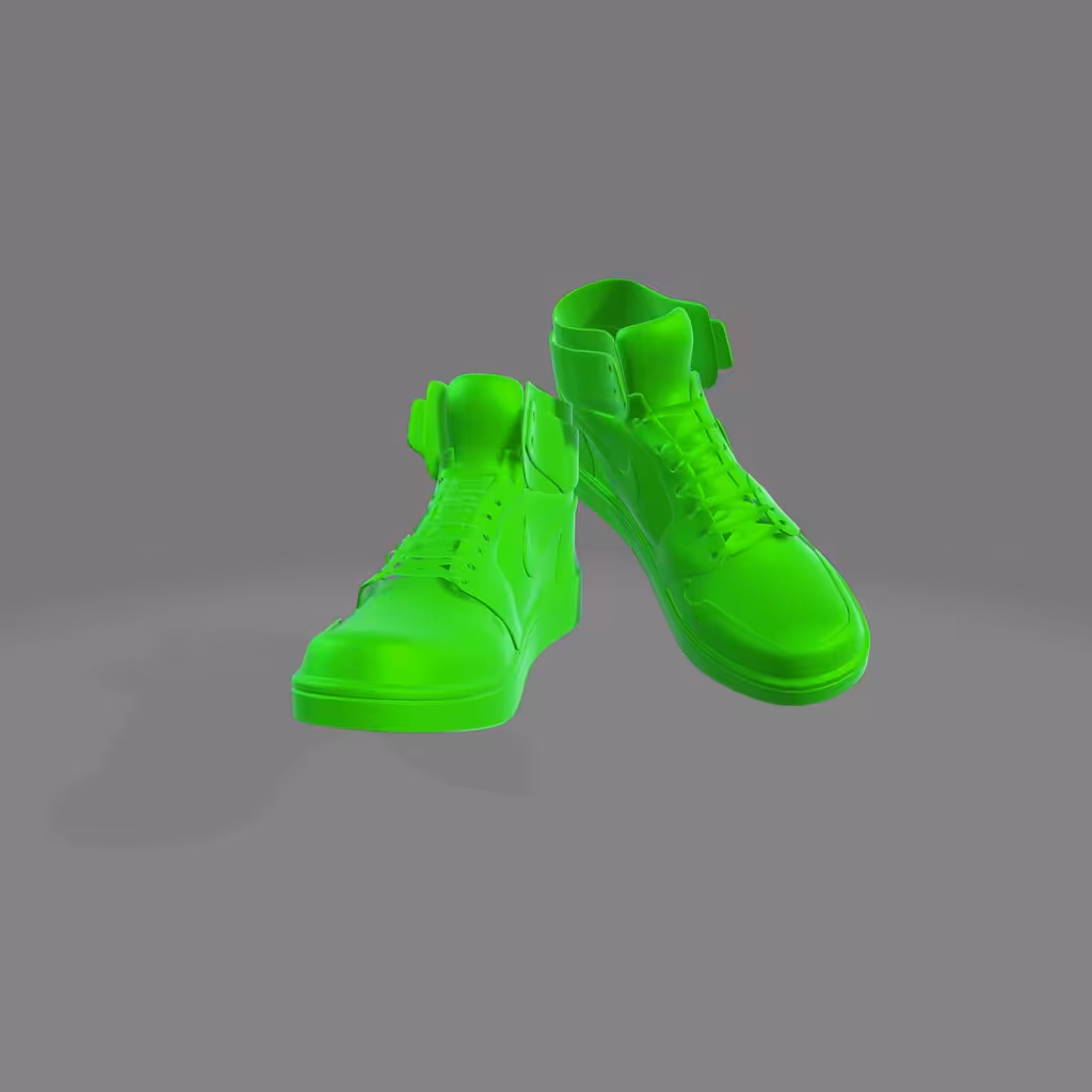Green NIKE Shoes