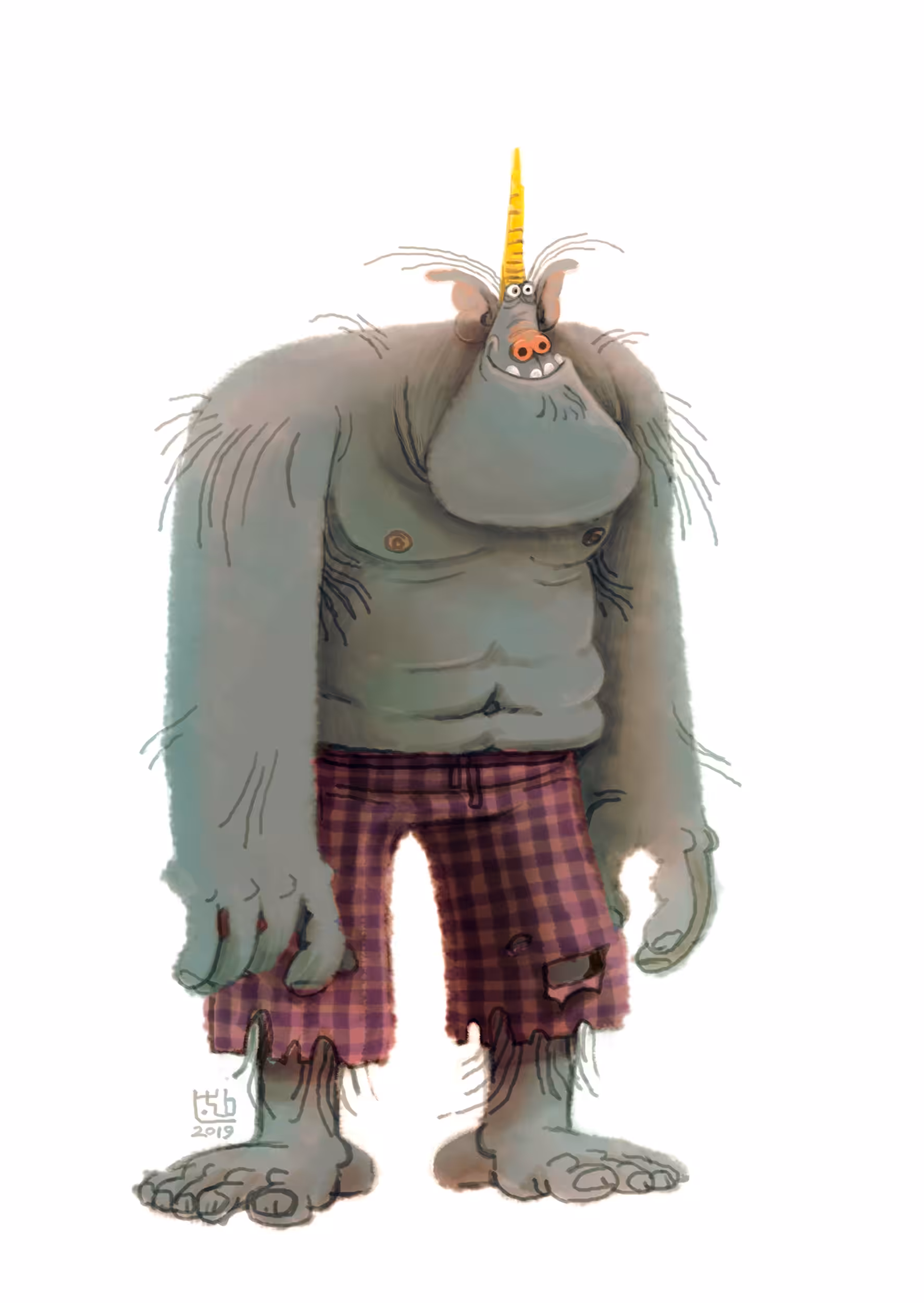 The Single Horne Giant