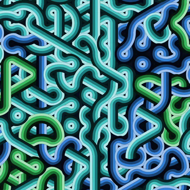 Bézier Truchet #100