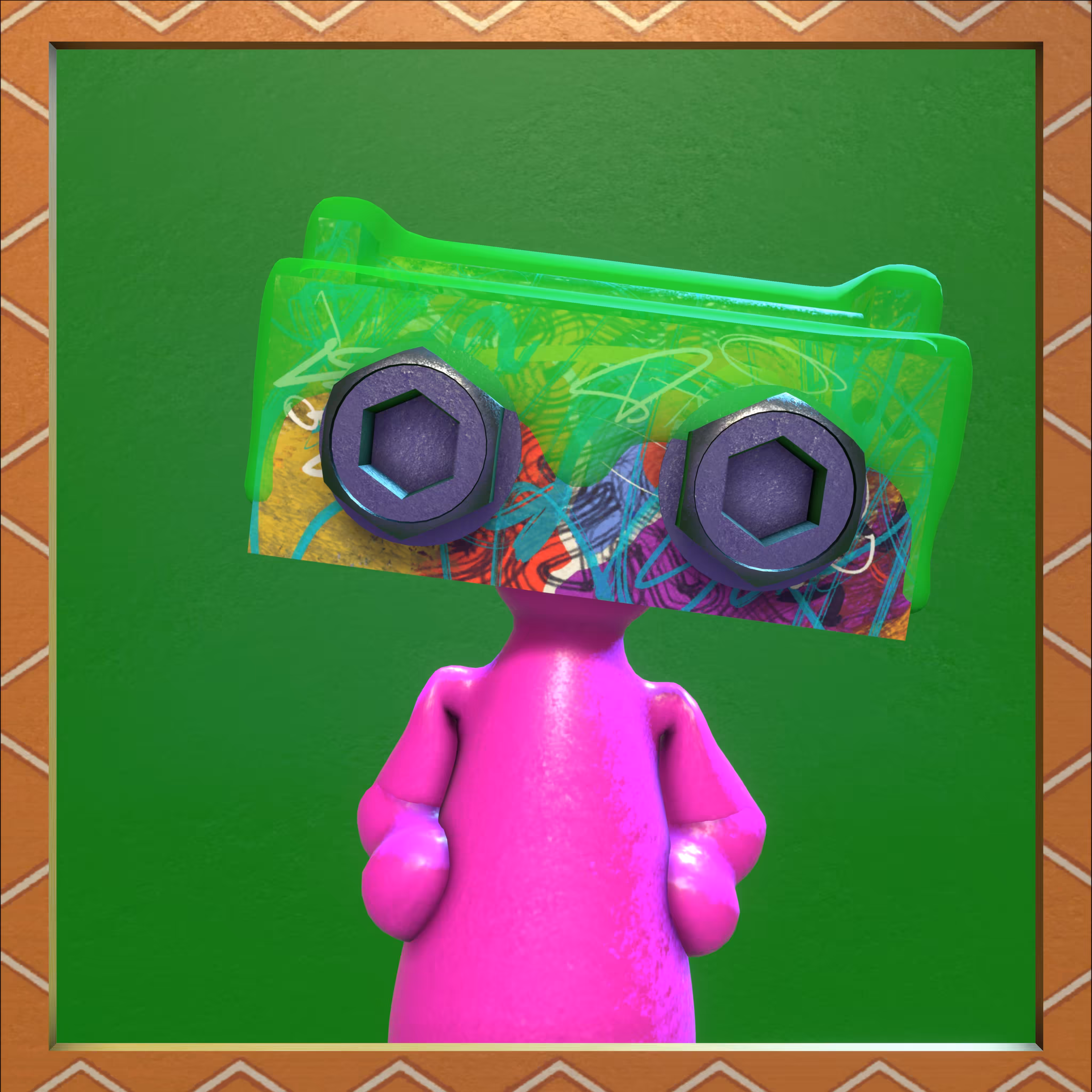 Boomboxhead #373