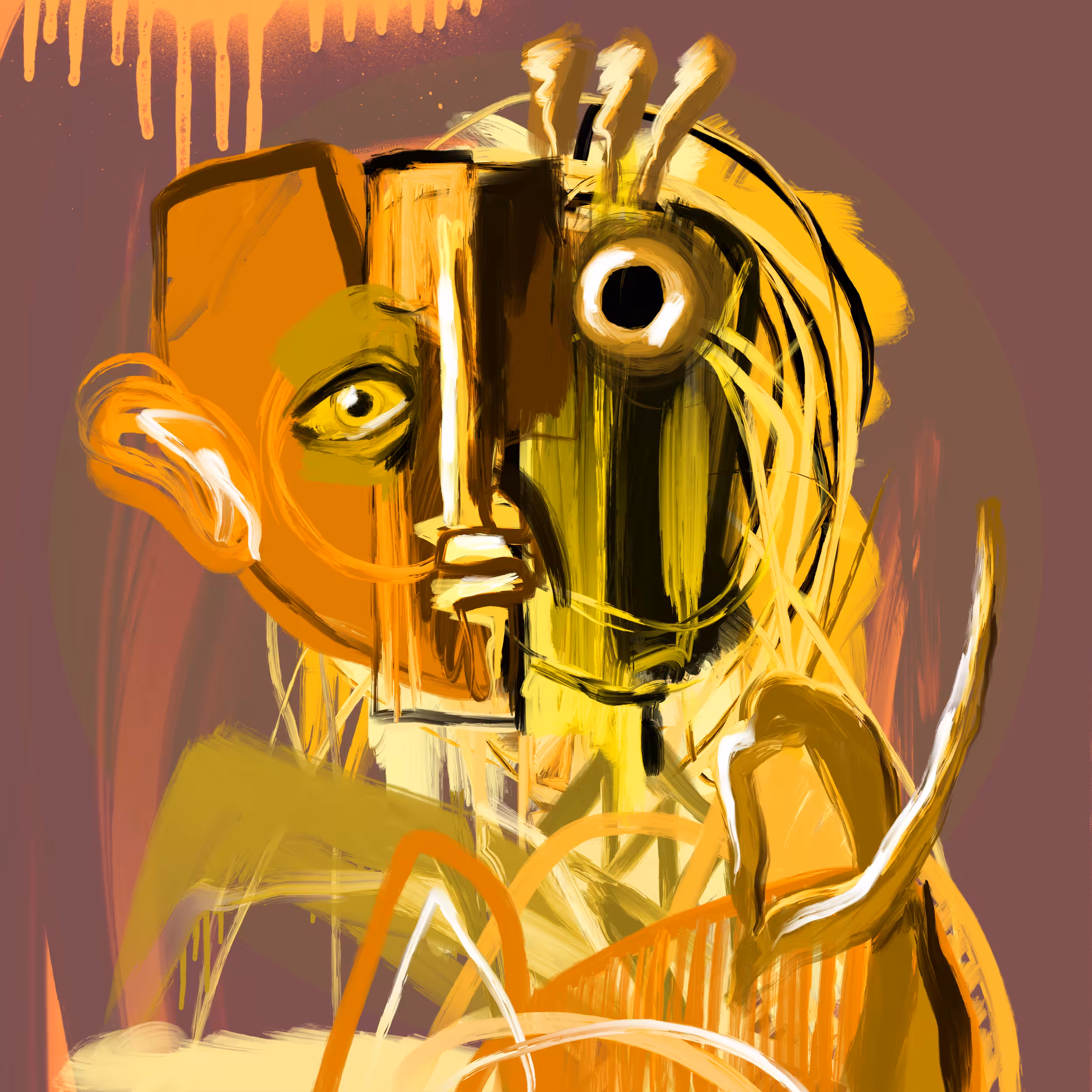 The Unknown Painter (Gold) #48