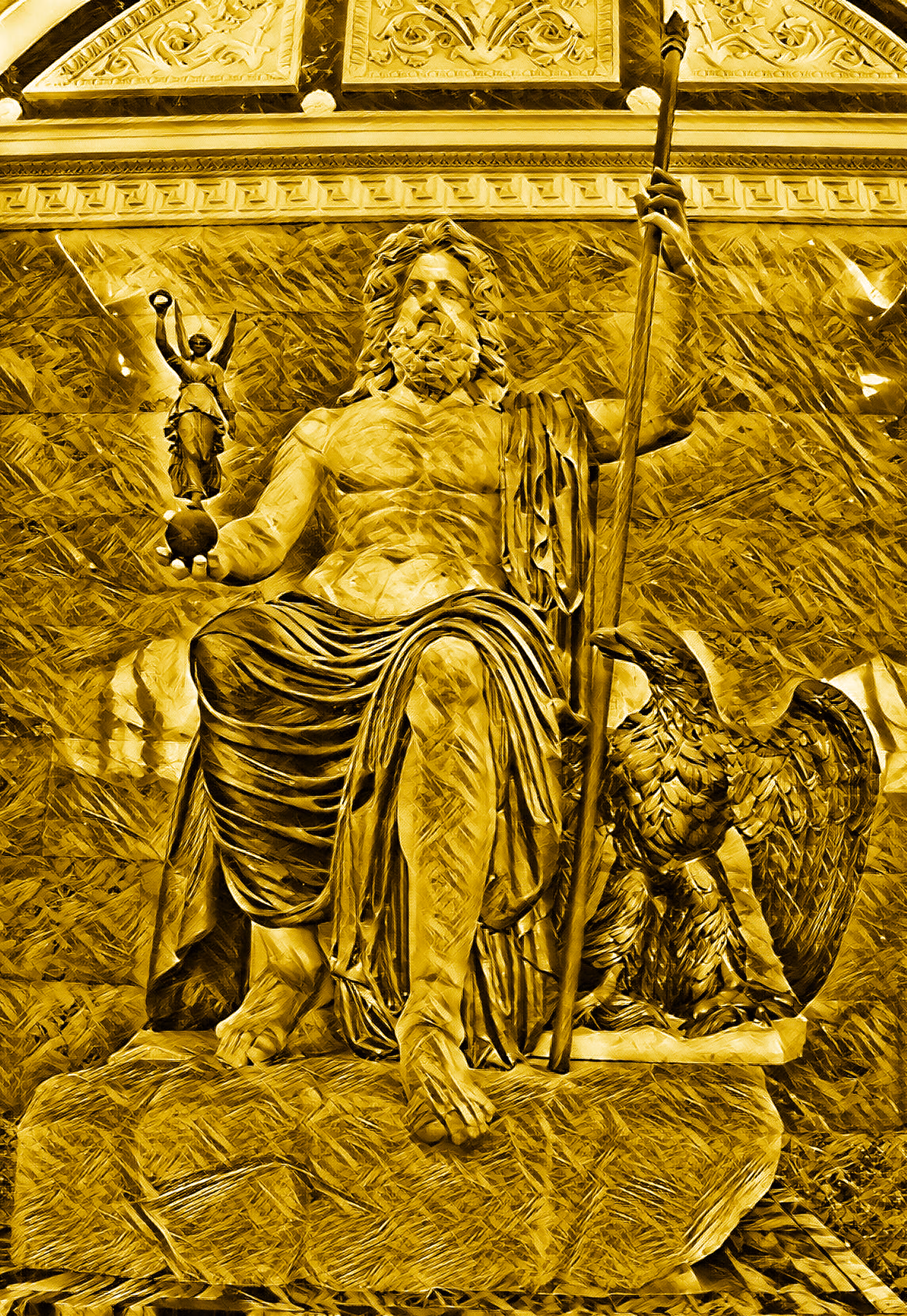 Crypto Gods Gold Series 1000 God Jupiter 1/1000