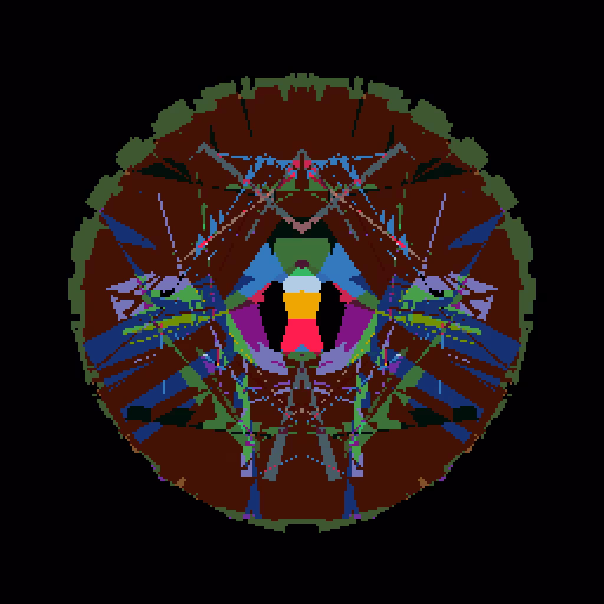 Ideocartography: Planar Slicing Experiment #126