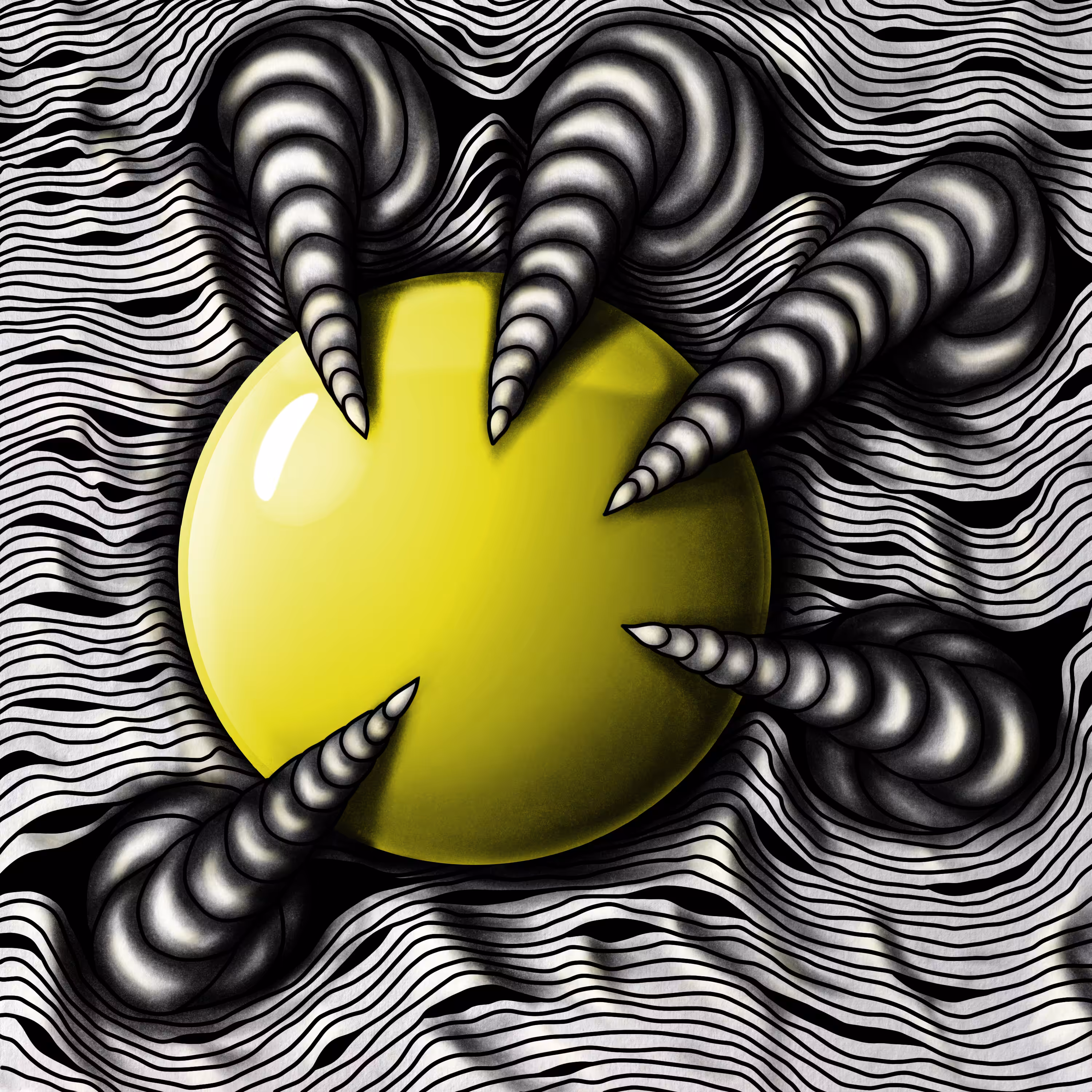 Absorption of yellow