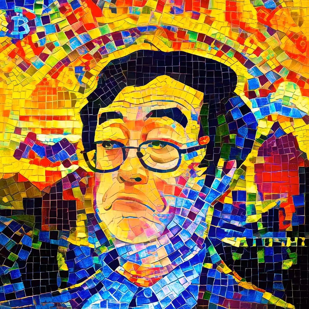 Satoshi. Mosaic