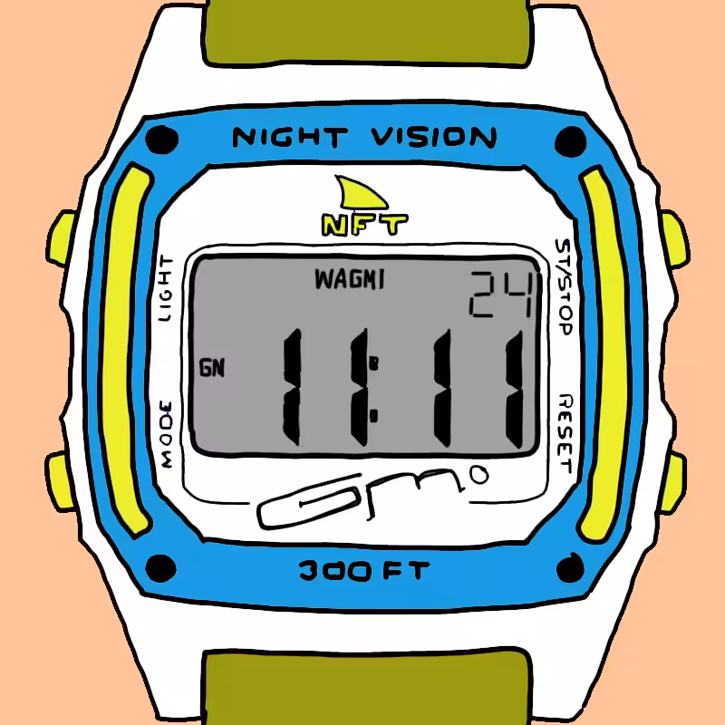 Make a Wish NFT Watch - Colorway #42