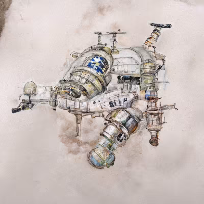 Utopian Space Castles #85