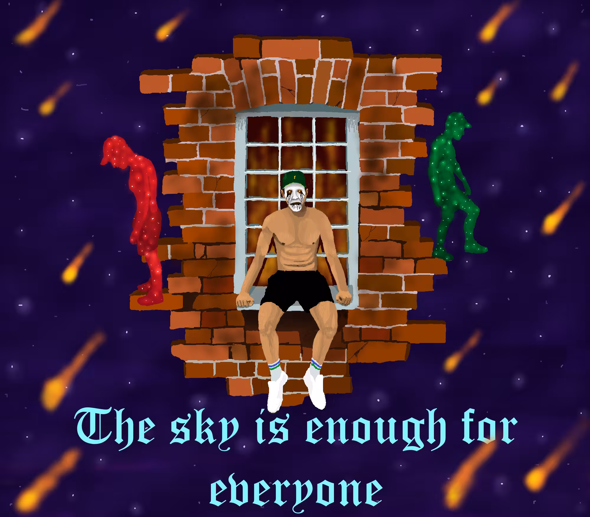 The sky is enough for everyone