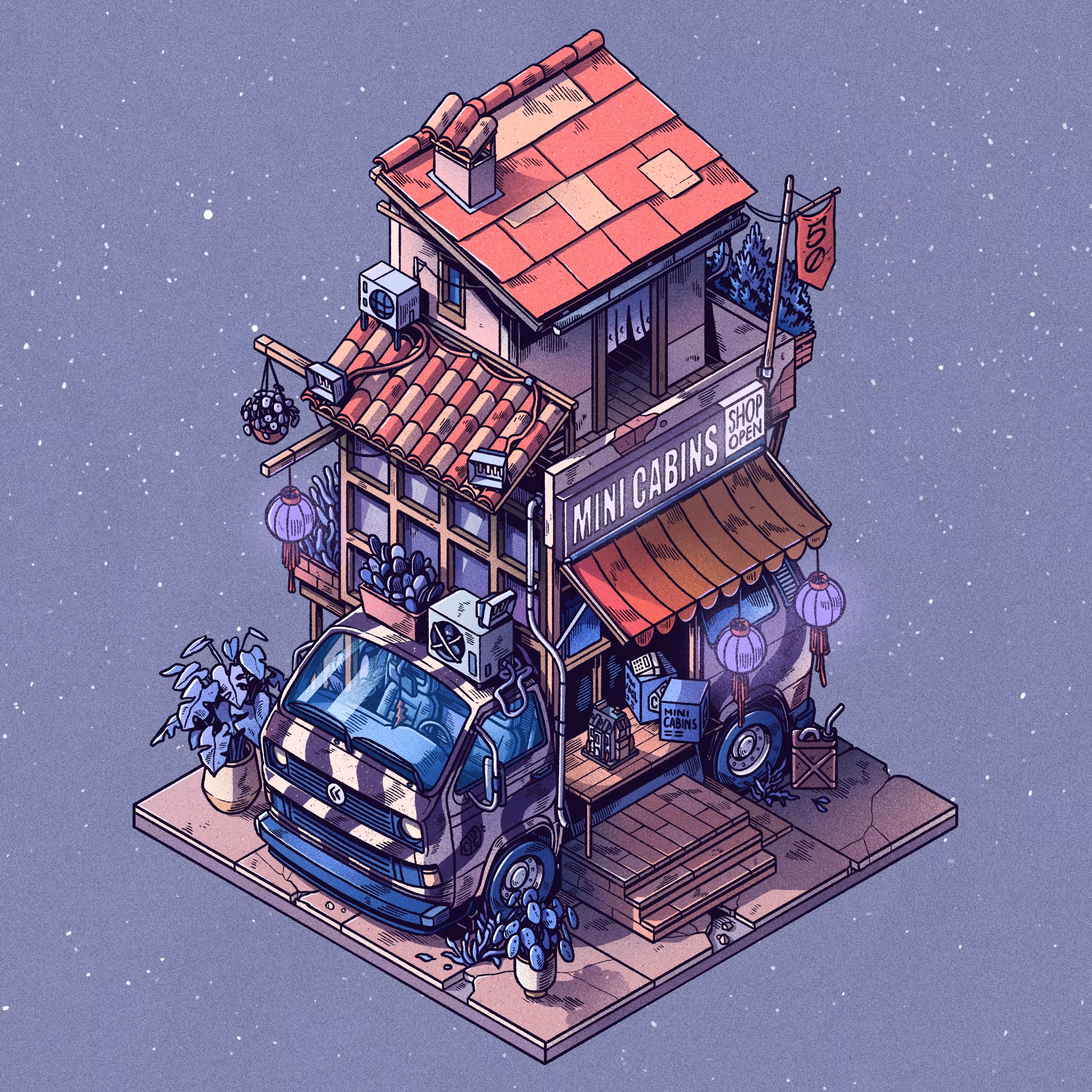 Curious Cabins #50: Caravan #122