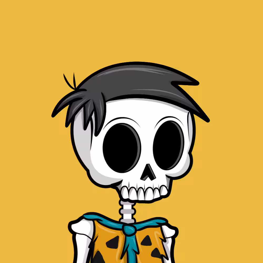 Edgar The Skeleton - Fred Flintstone #199