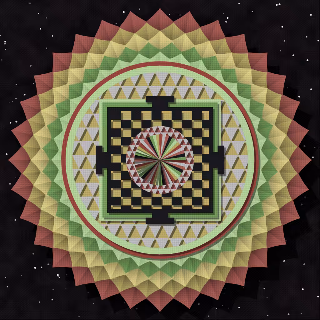 Paper Mandala #301