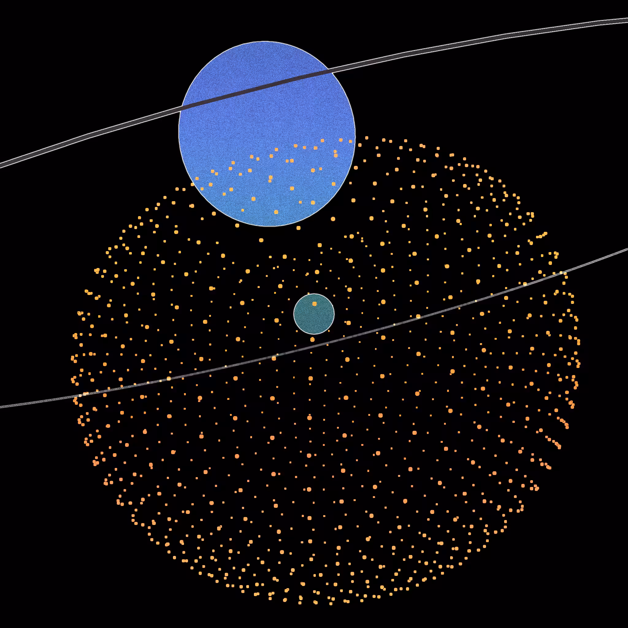 Cometary coma #7