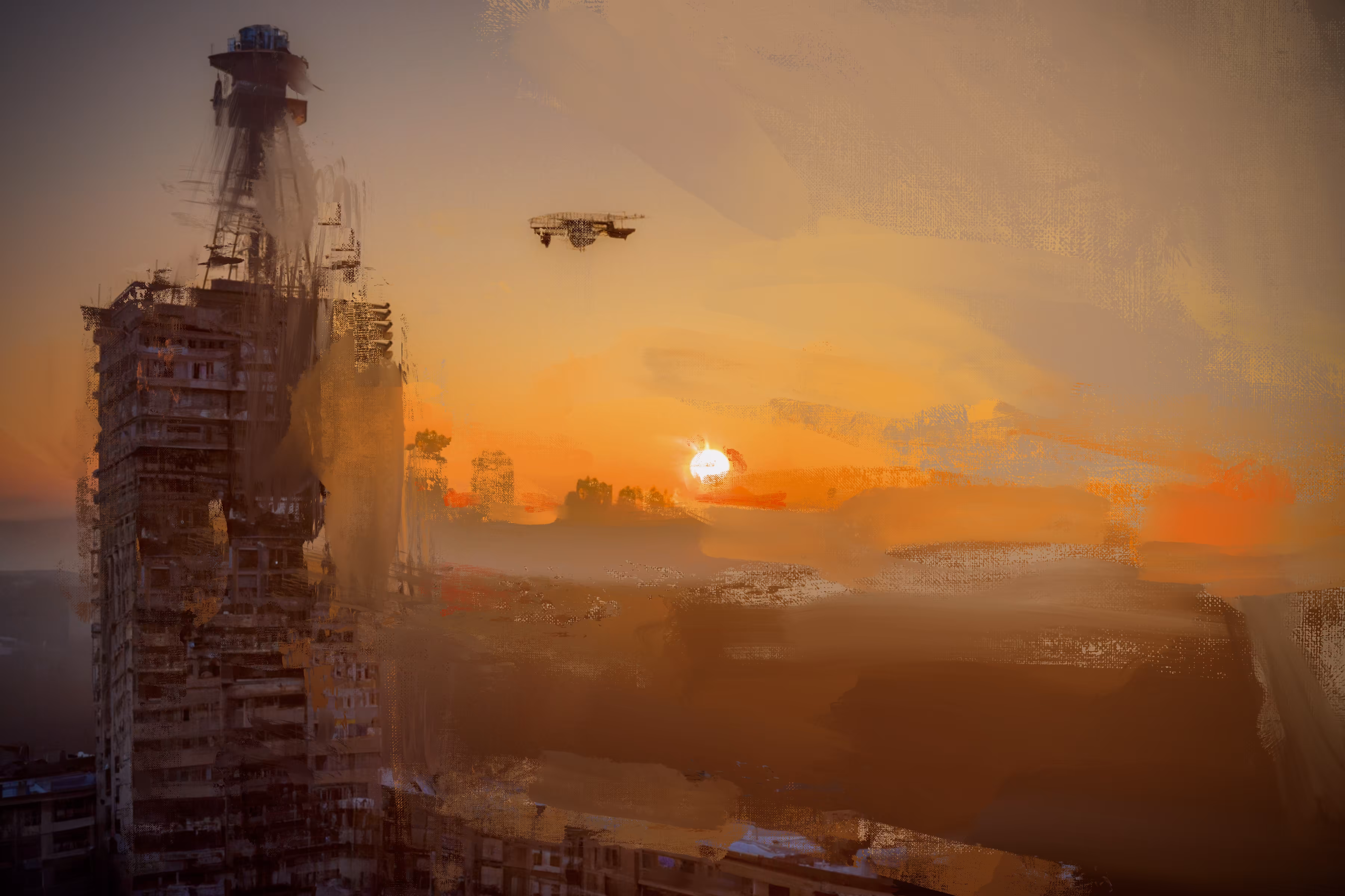 High Rise Sunrise