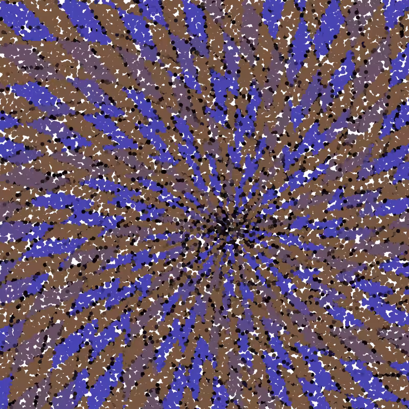 Mosaic or stained glass drops #18