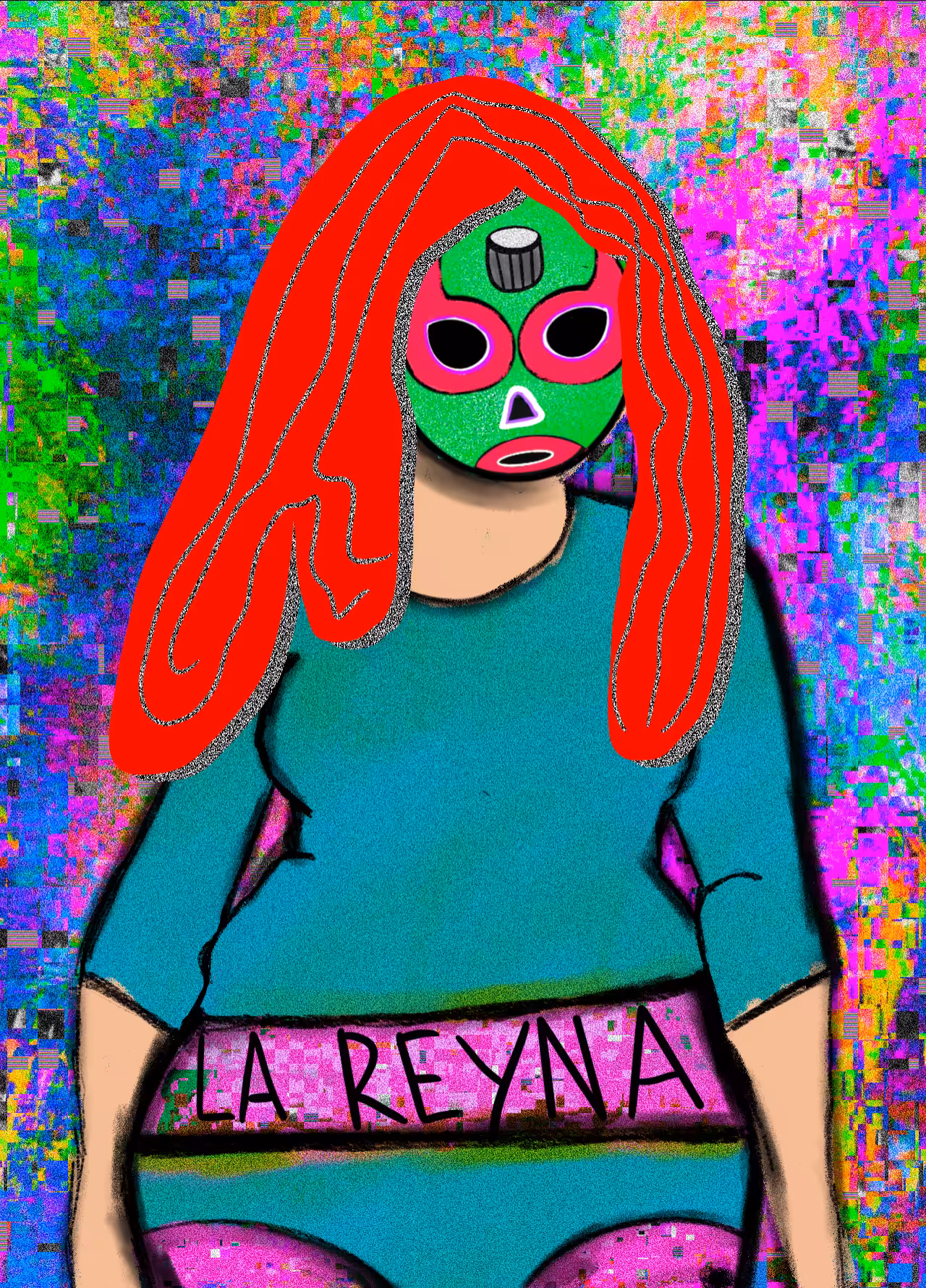 NFT luchadora #61