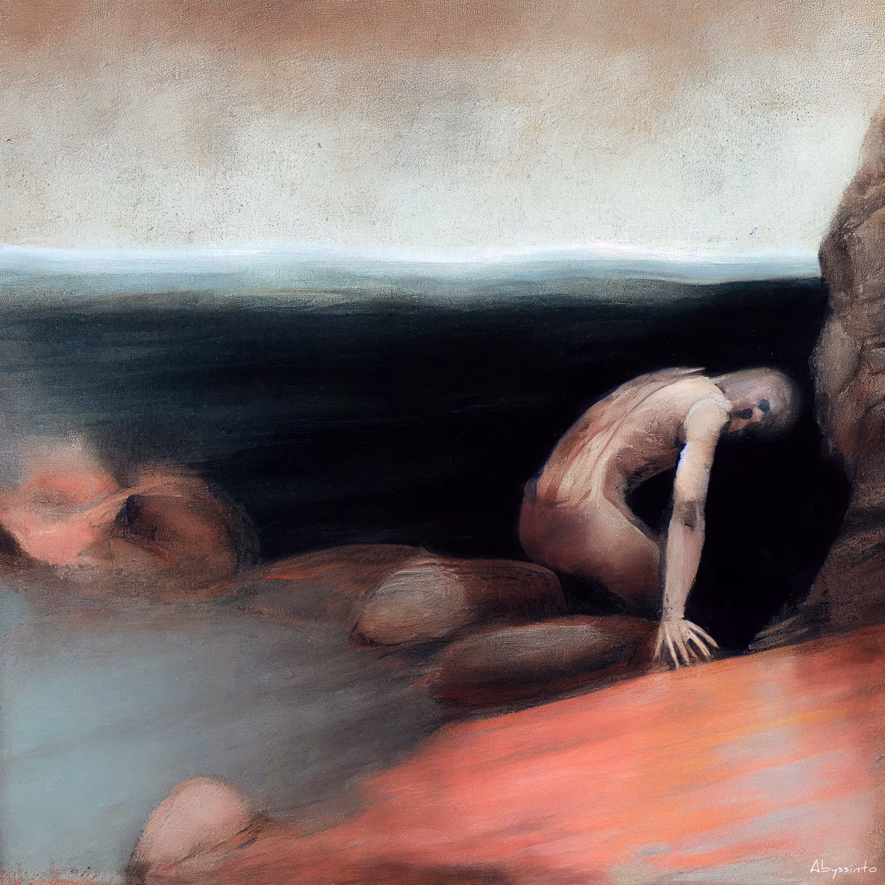 Thrown into the sea, where no one sees
