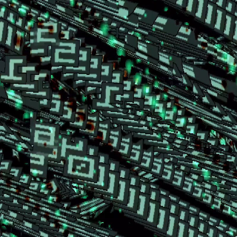 Drip 9c - from the 'Score-2022' sketches. #4
