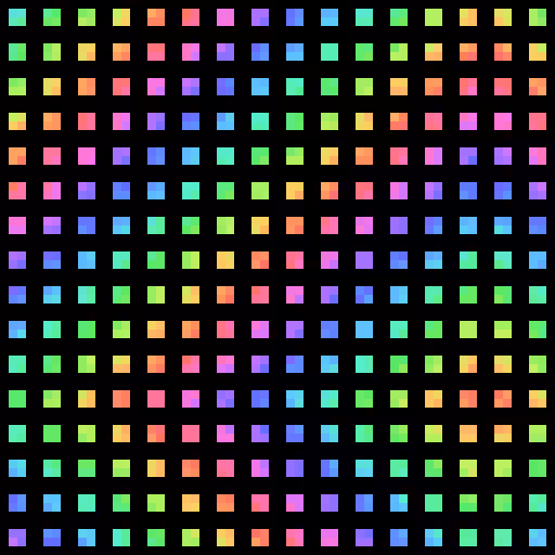 Animated RGB Squares #5