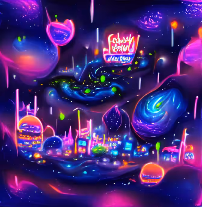 Neon Galactic World