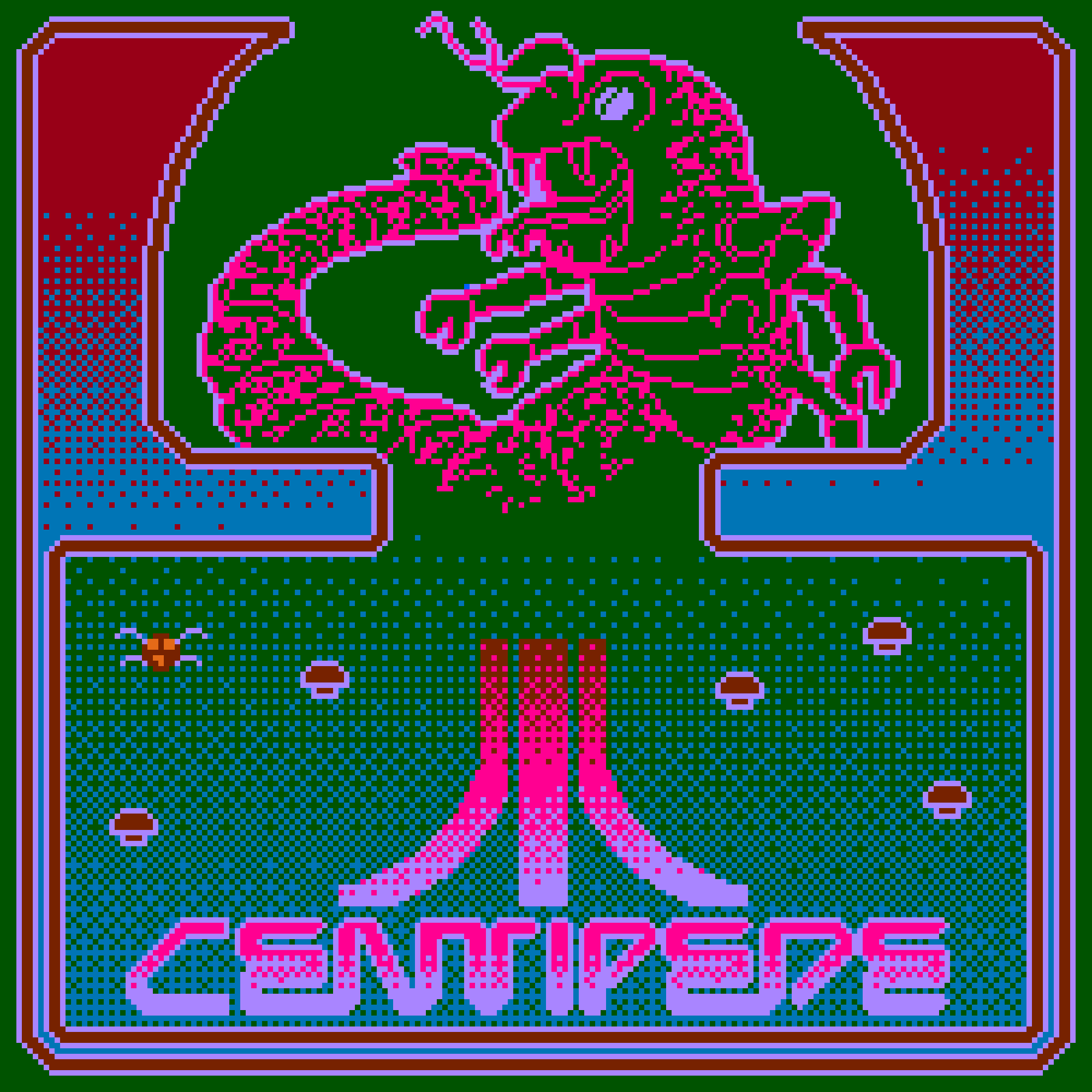 Centipede 9 by Kldpxl