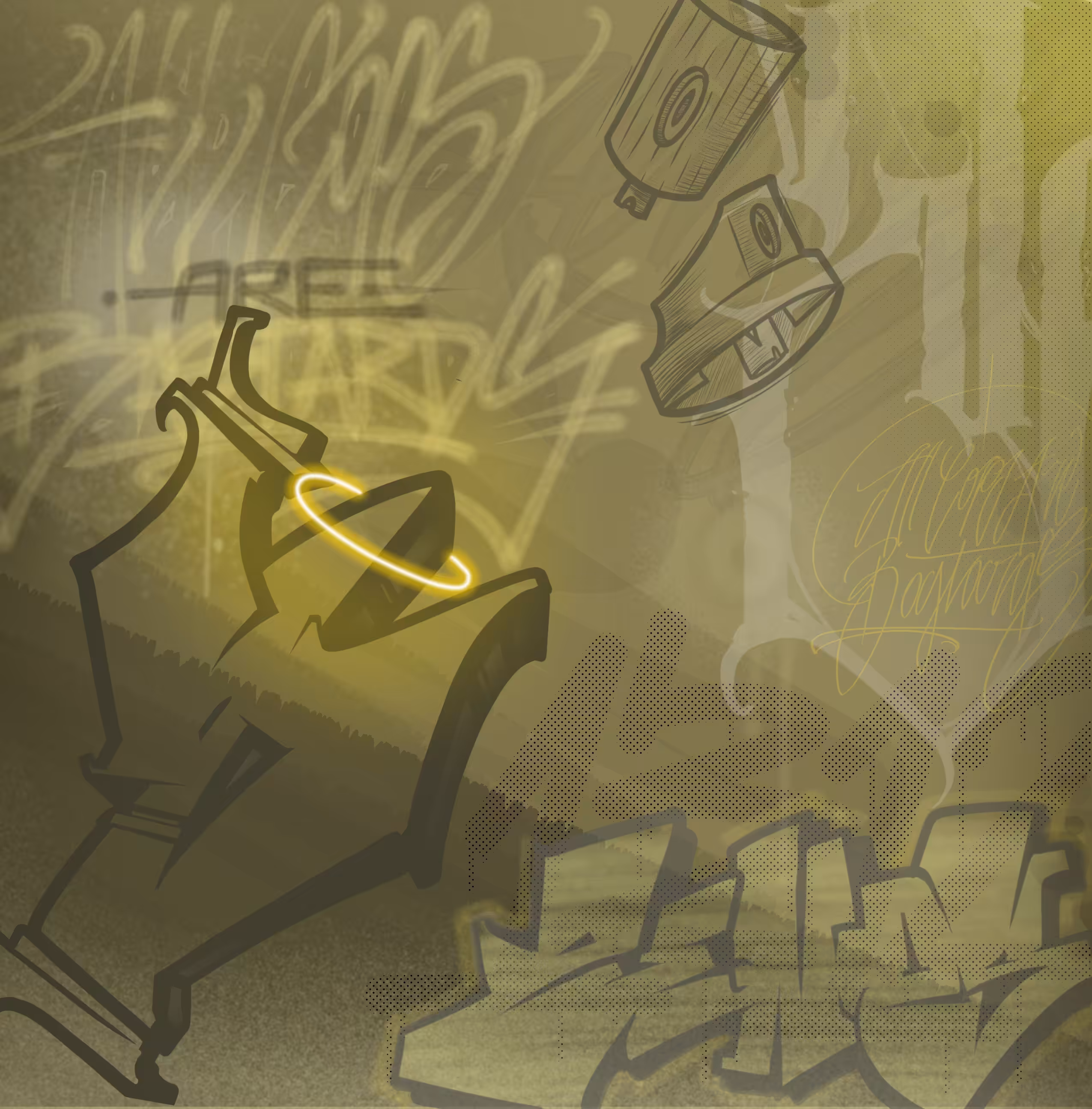 GRAFFITI PLEASURES #1