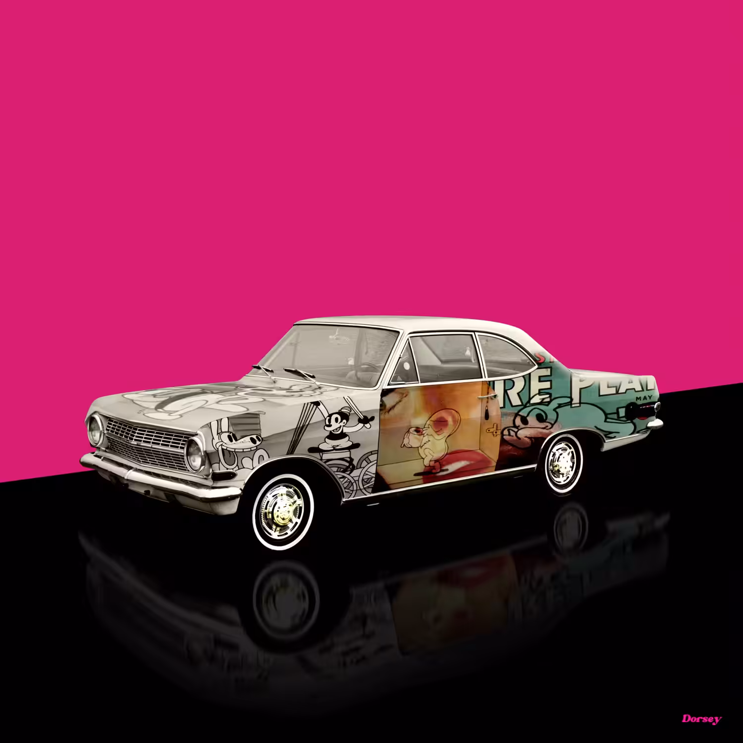 Car toon