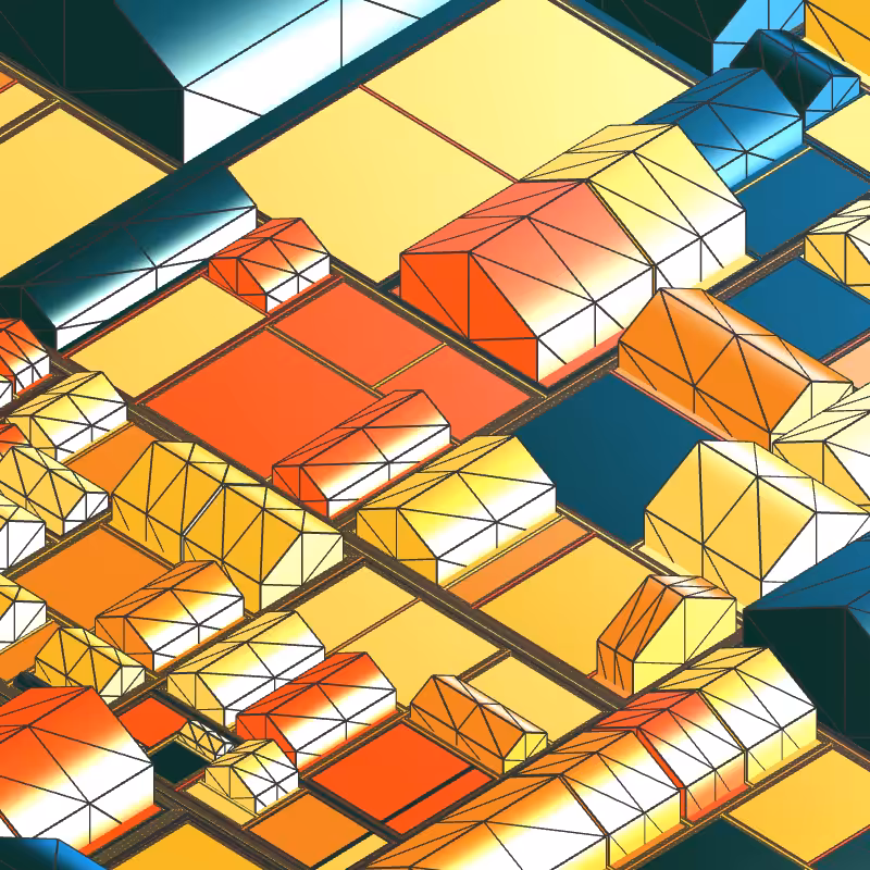 Geometric city #144