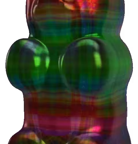 Rejected LSD Gummy Bear #017