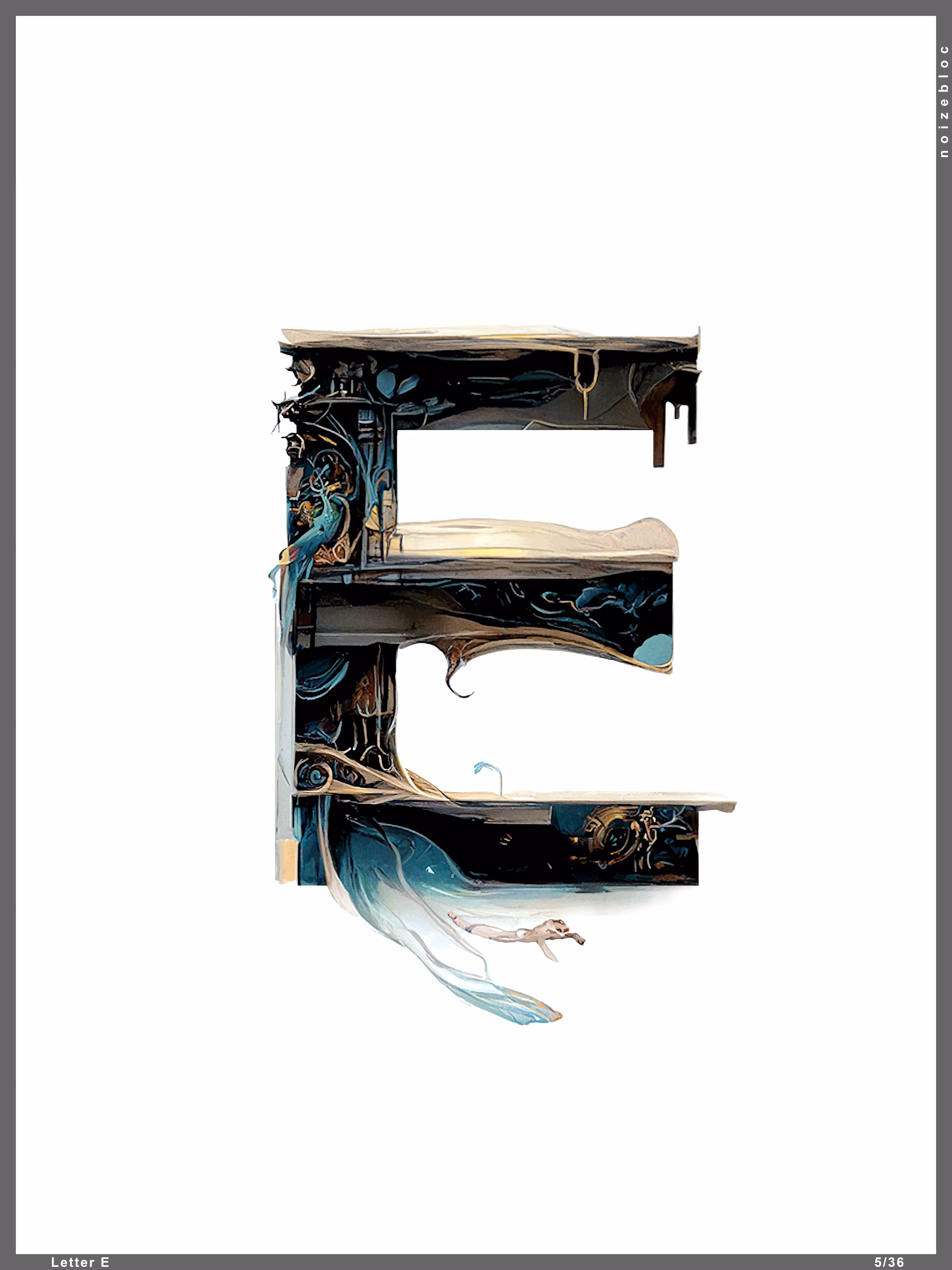 Letter E