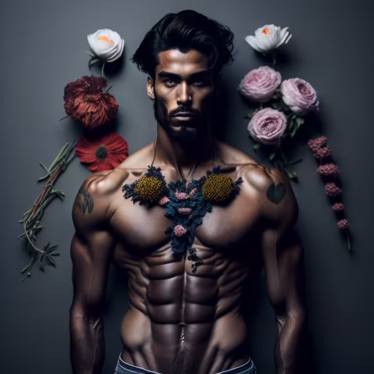 Floral: a still life of life and nature