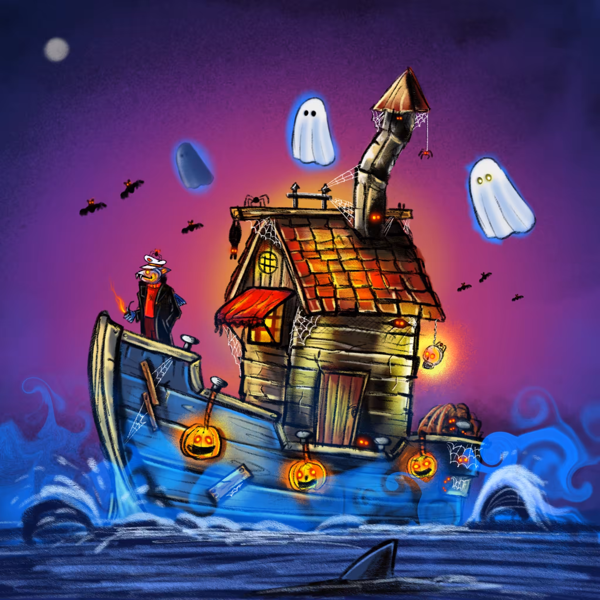 Spooky Captain Tuna