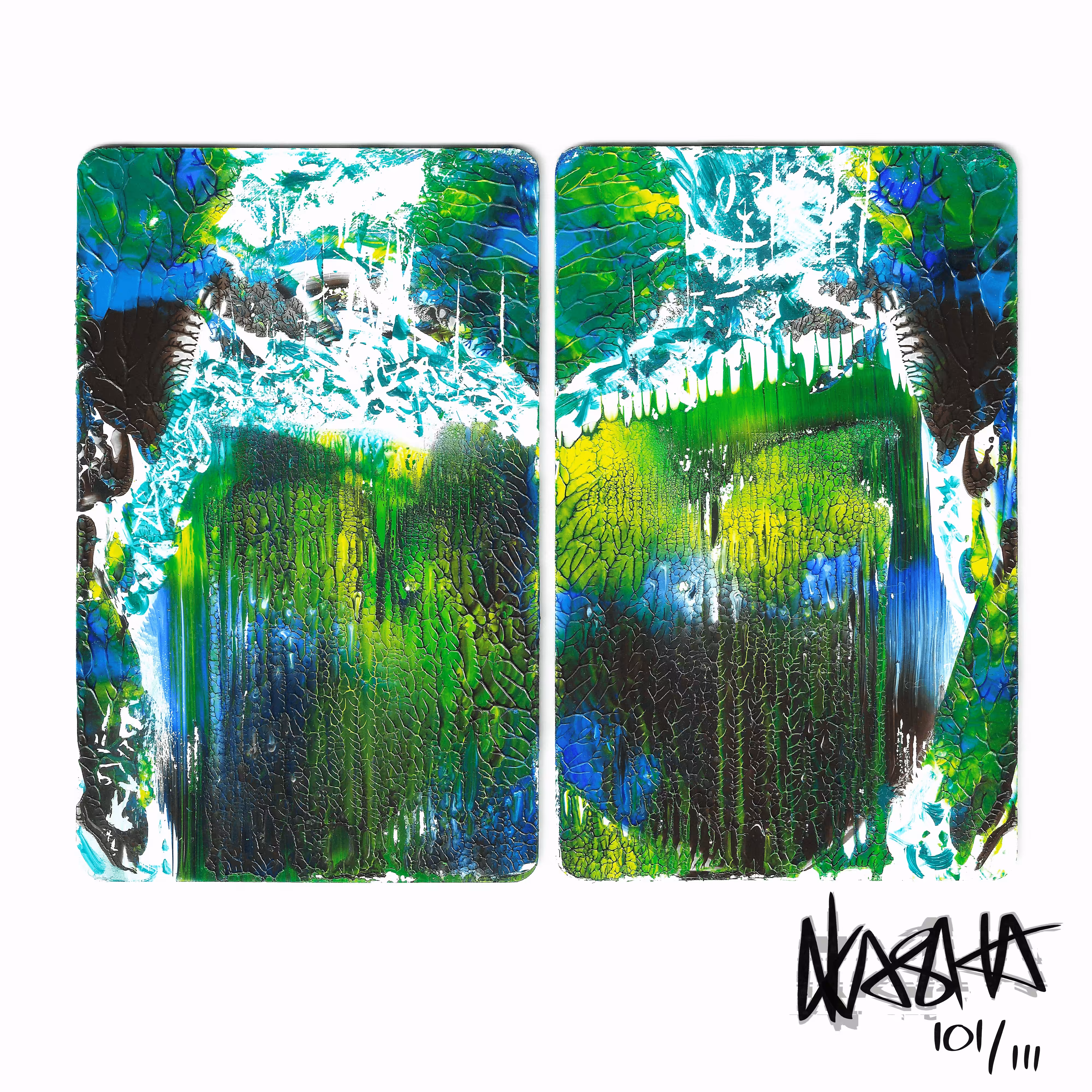 Micro Diptych: Forest Flight
