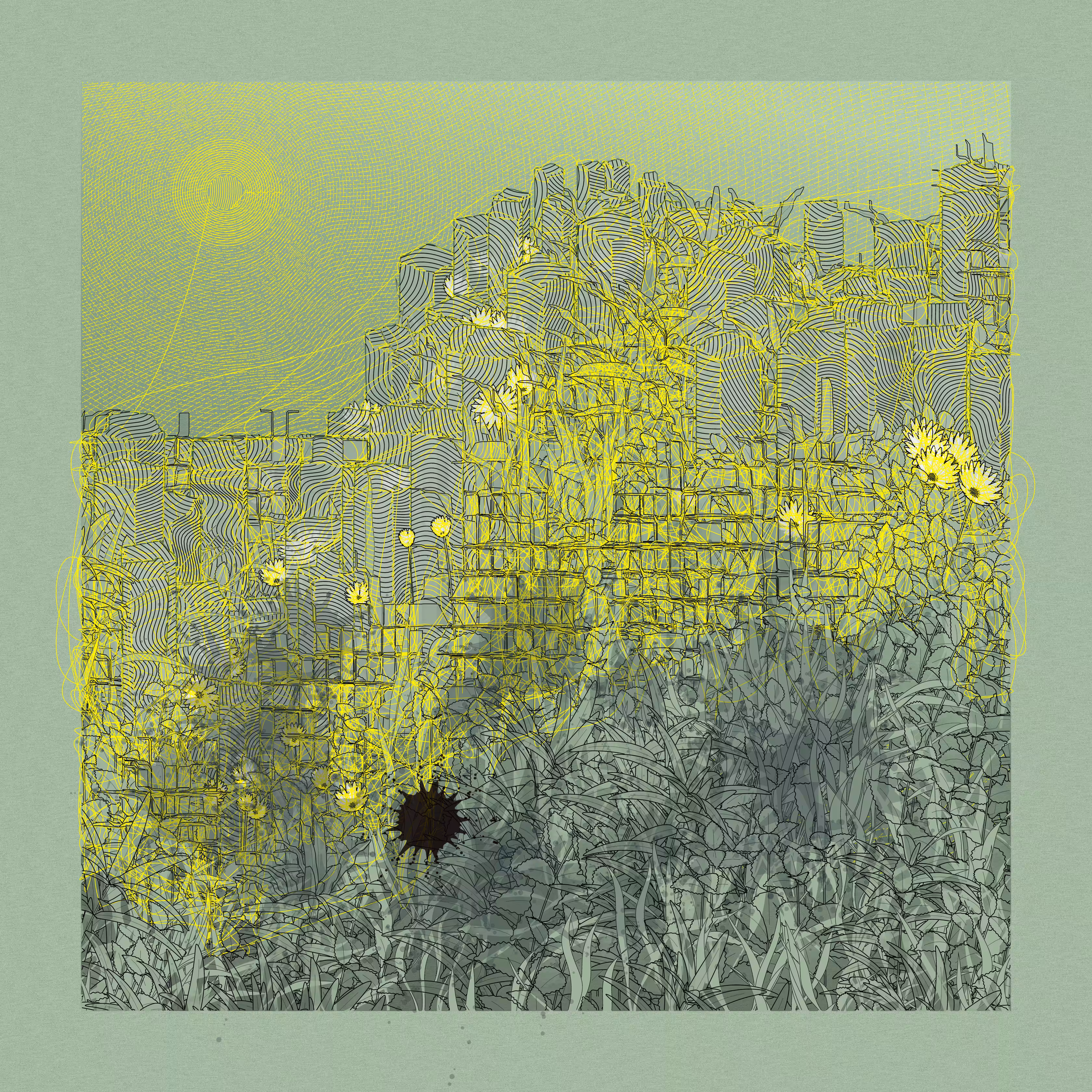 Landscape with Carbon Capture #3774