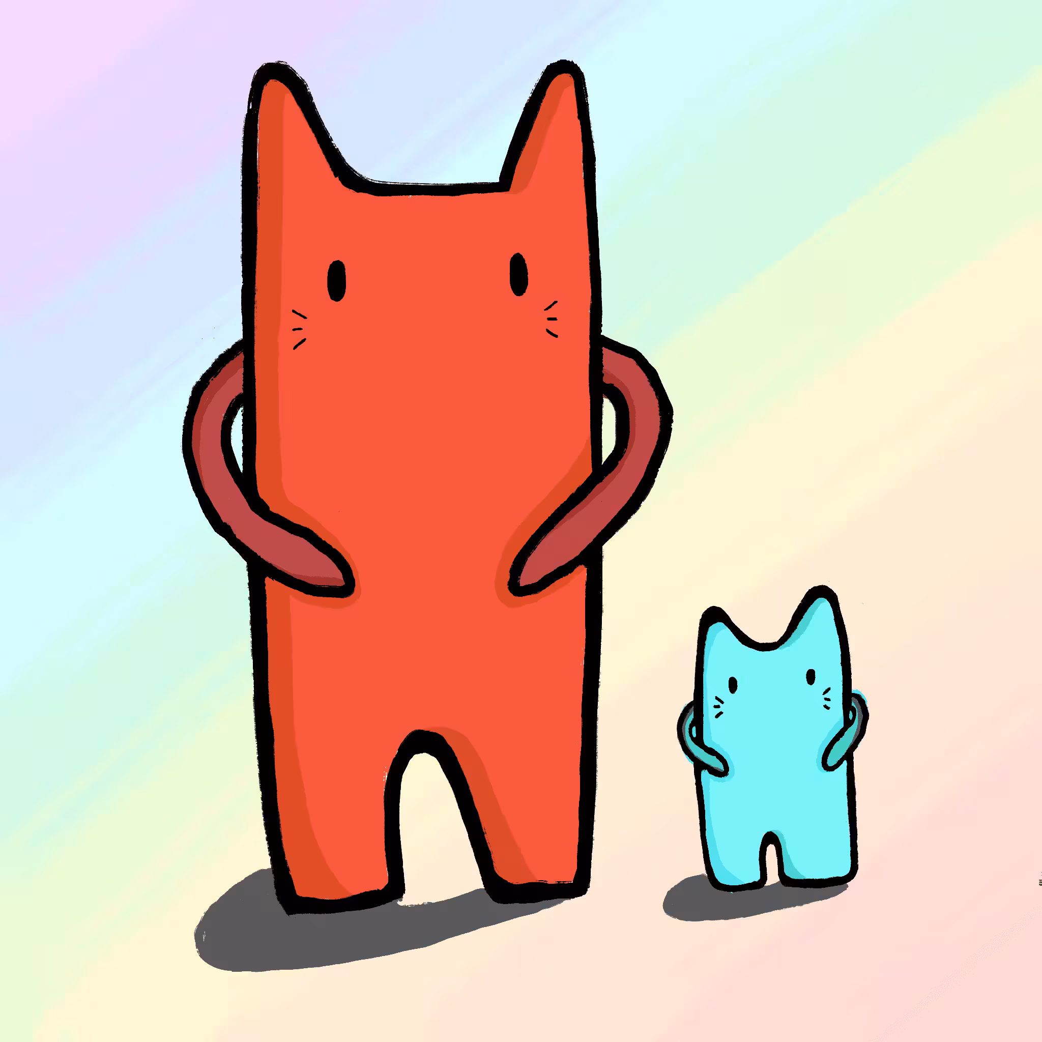 meow cat kitten planet: Meow cat#09