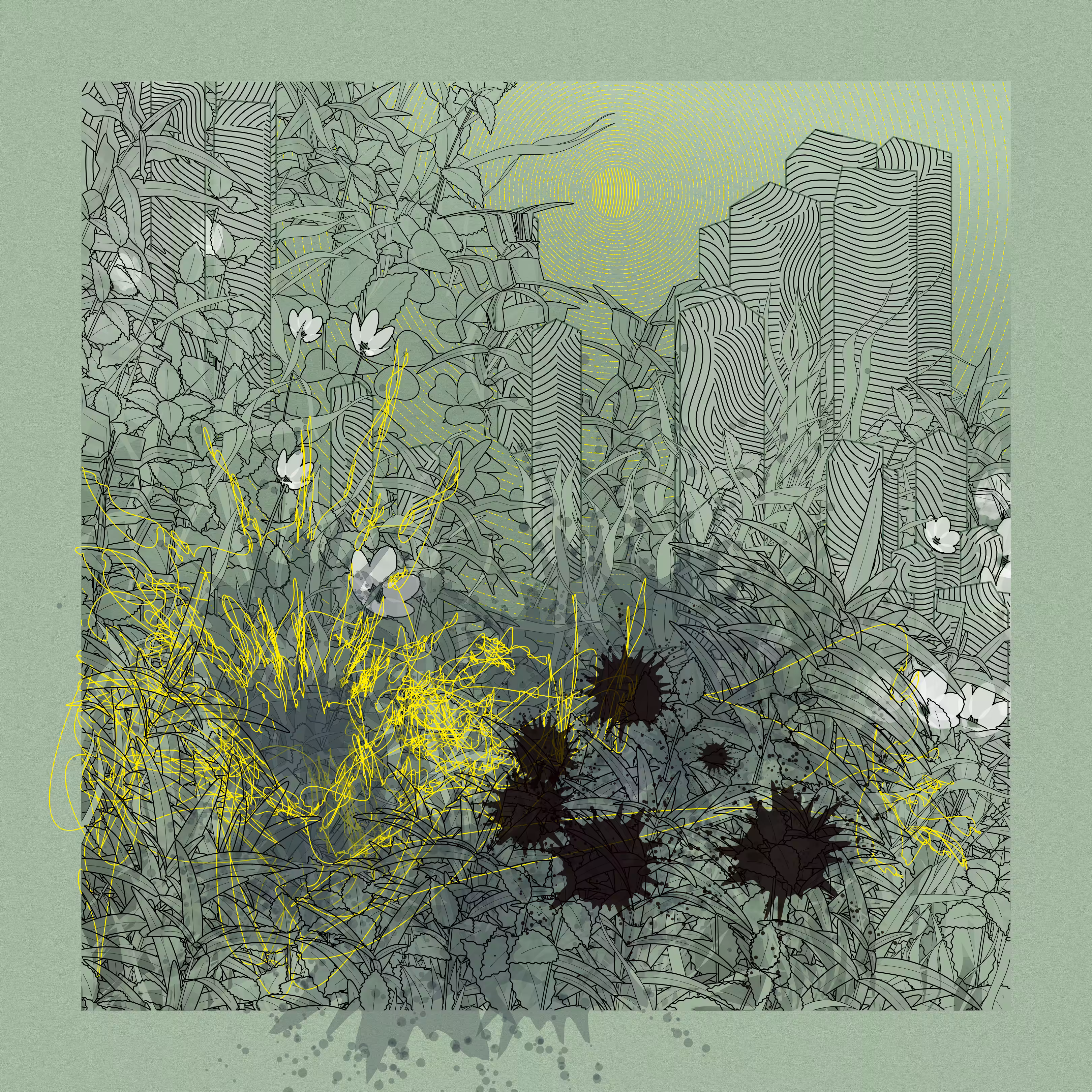 Landscape with Carbon Capture #1504