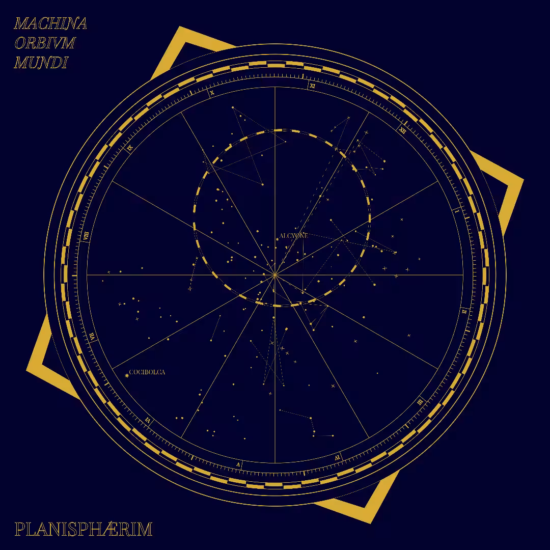A Fictional Map Of Constellations #10