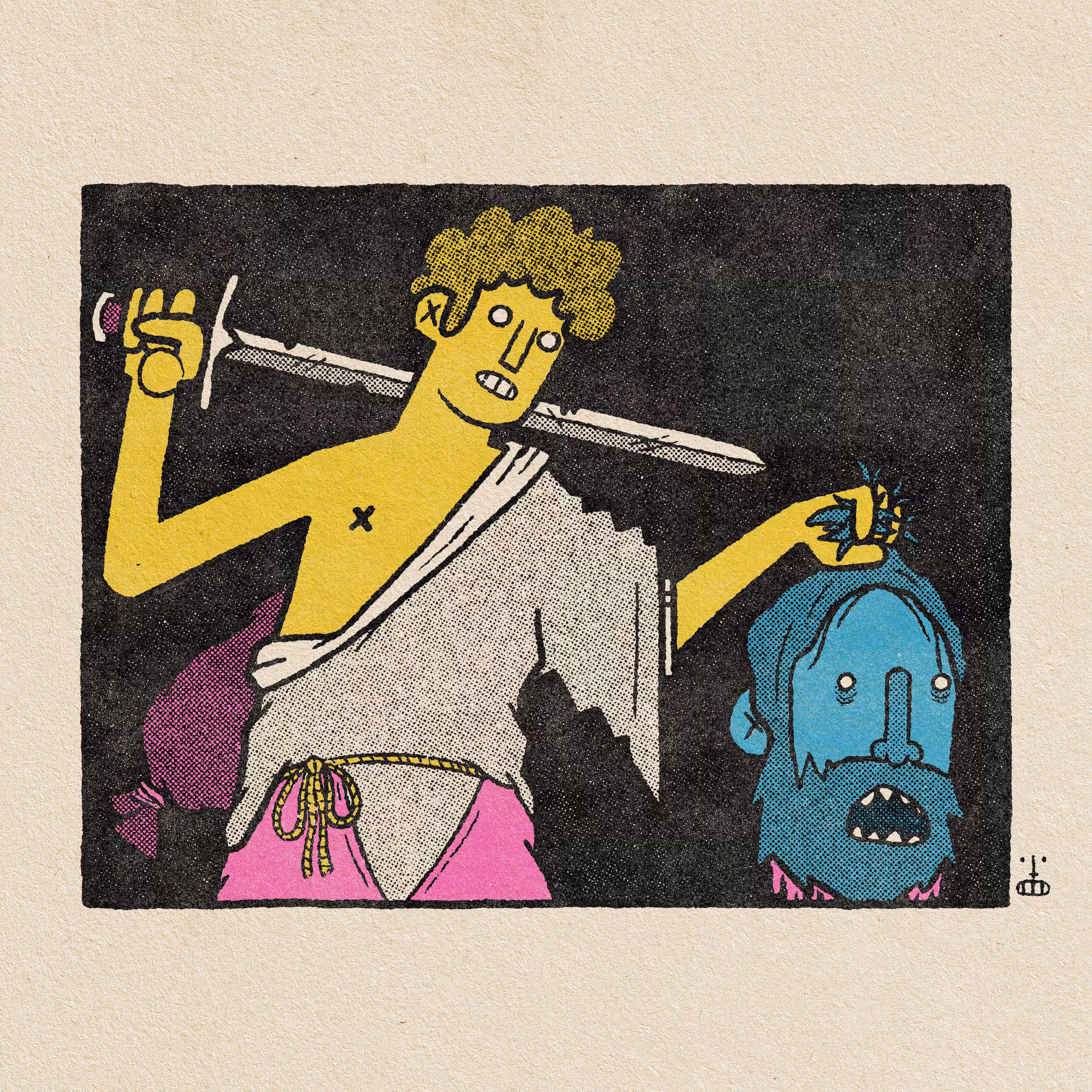 Redux Drop 2 Pt.2/6 - David with the Head of Goliath