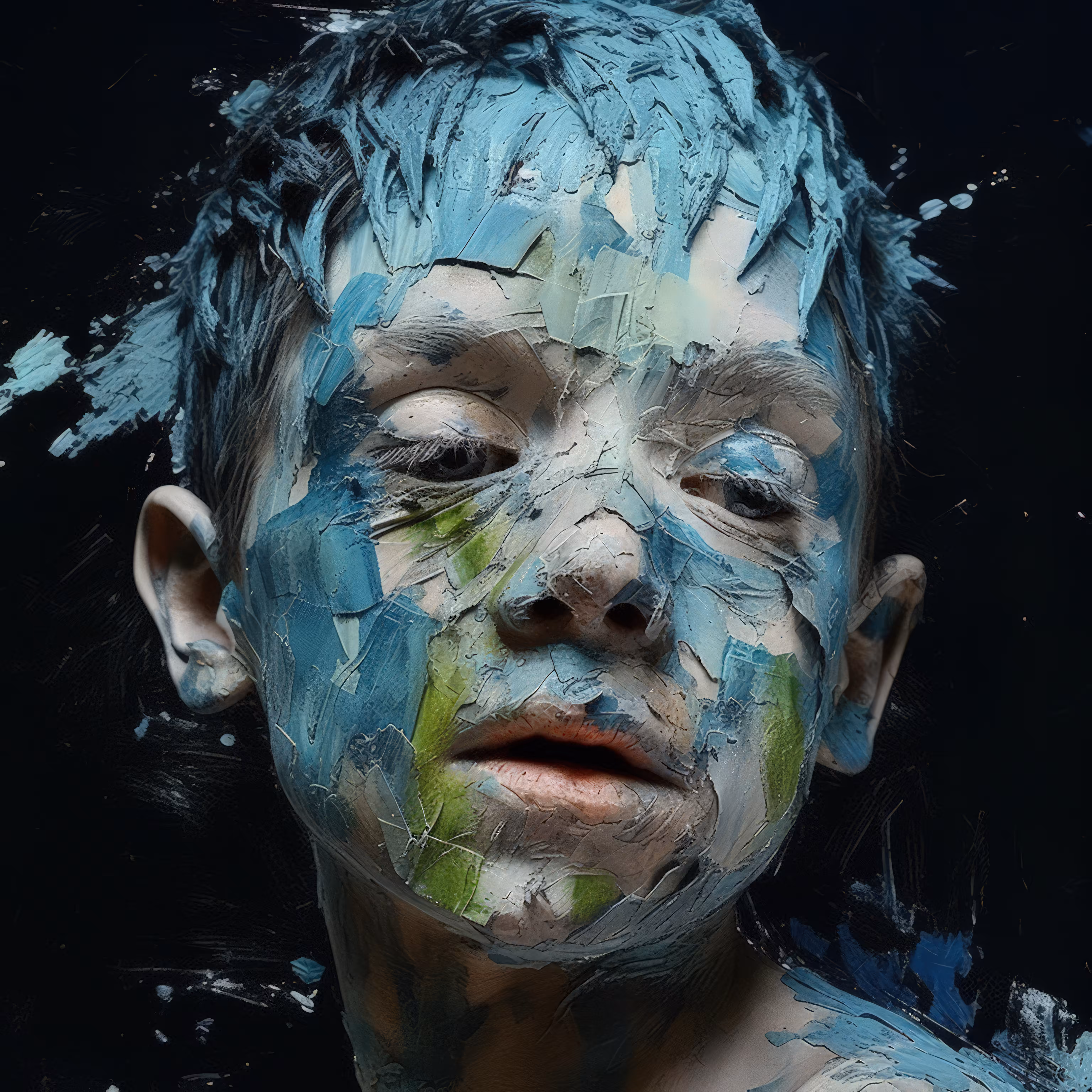 Painted Heads: #18