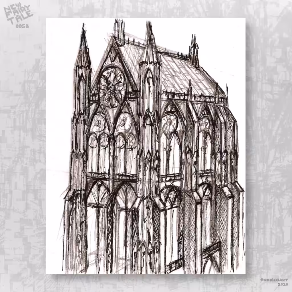 Cathedral in Sketchbook 0058