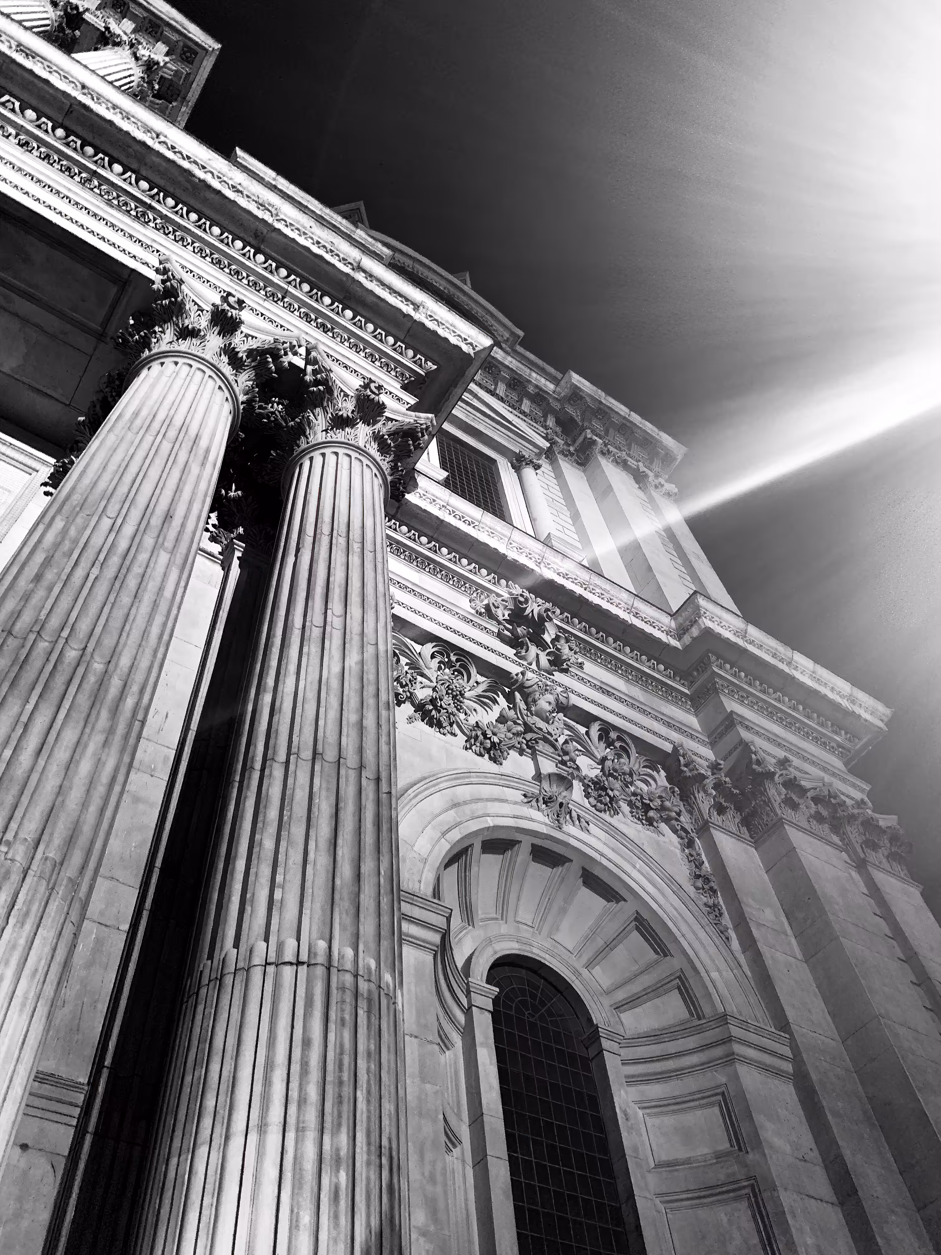 Lights on St. Paul's