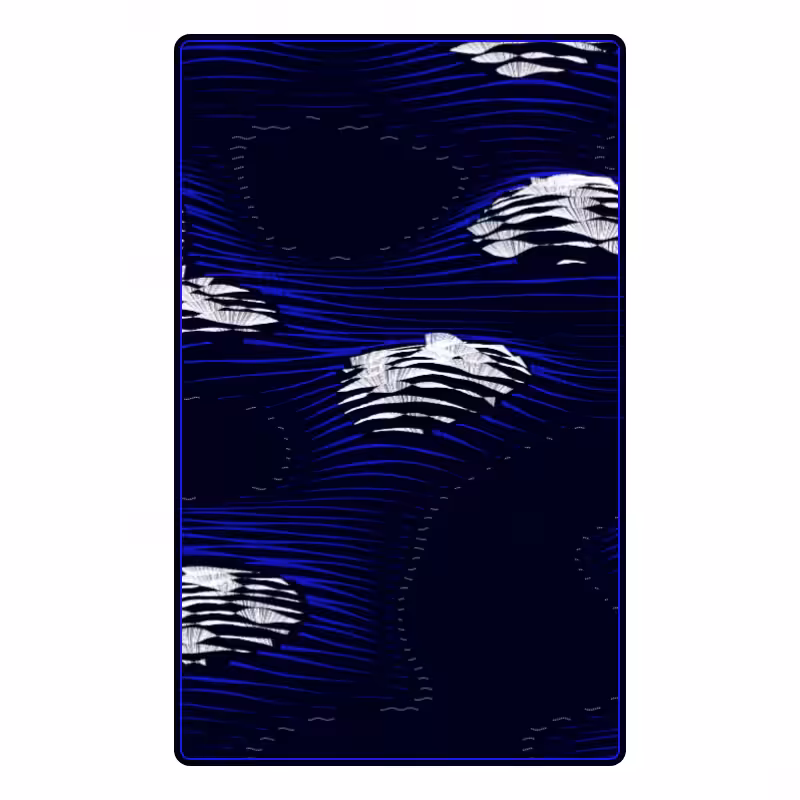 Topographic Playing Card #69