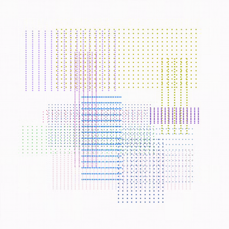 pointillist patchwork #54