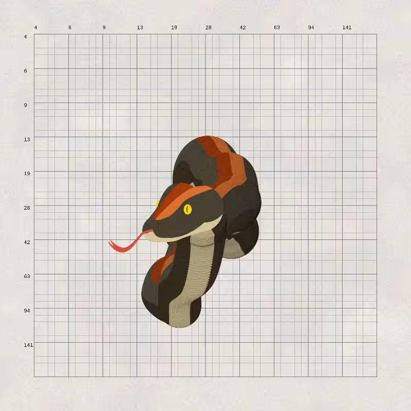 Nirdala snake #63