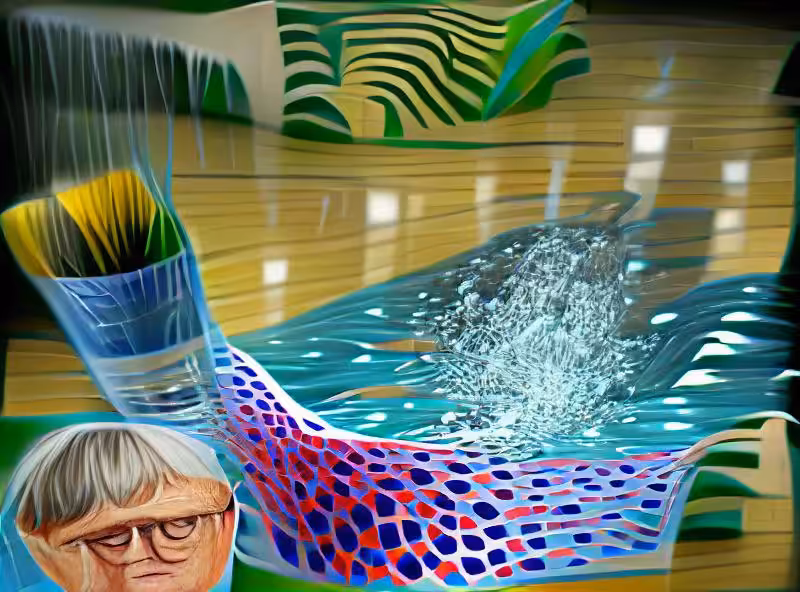 David Hockney Splash