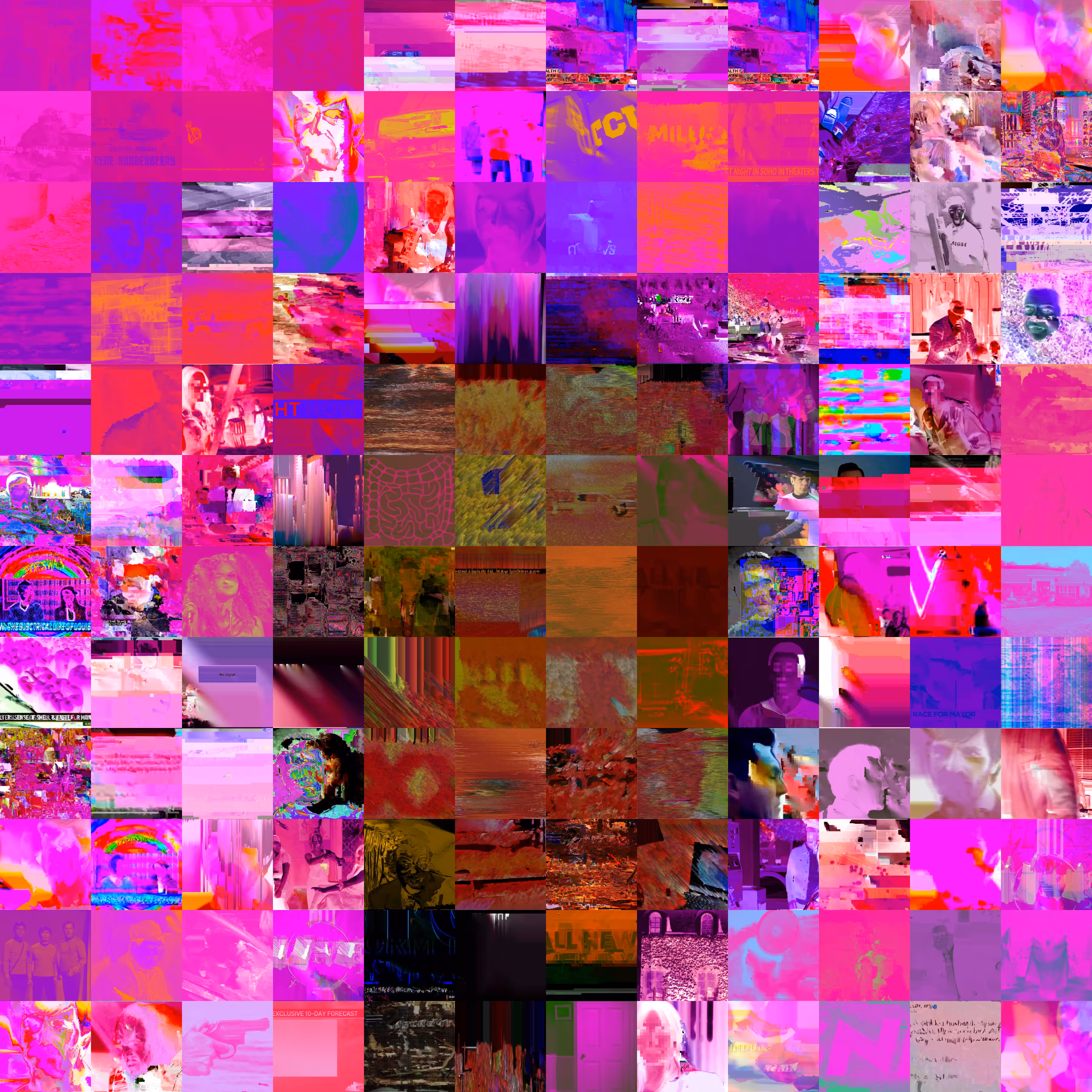 Glitch Quilt Punk 0089