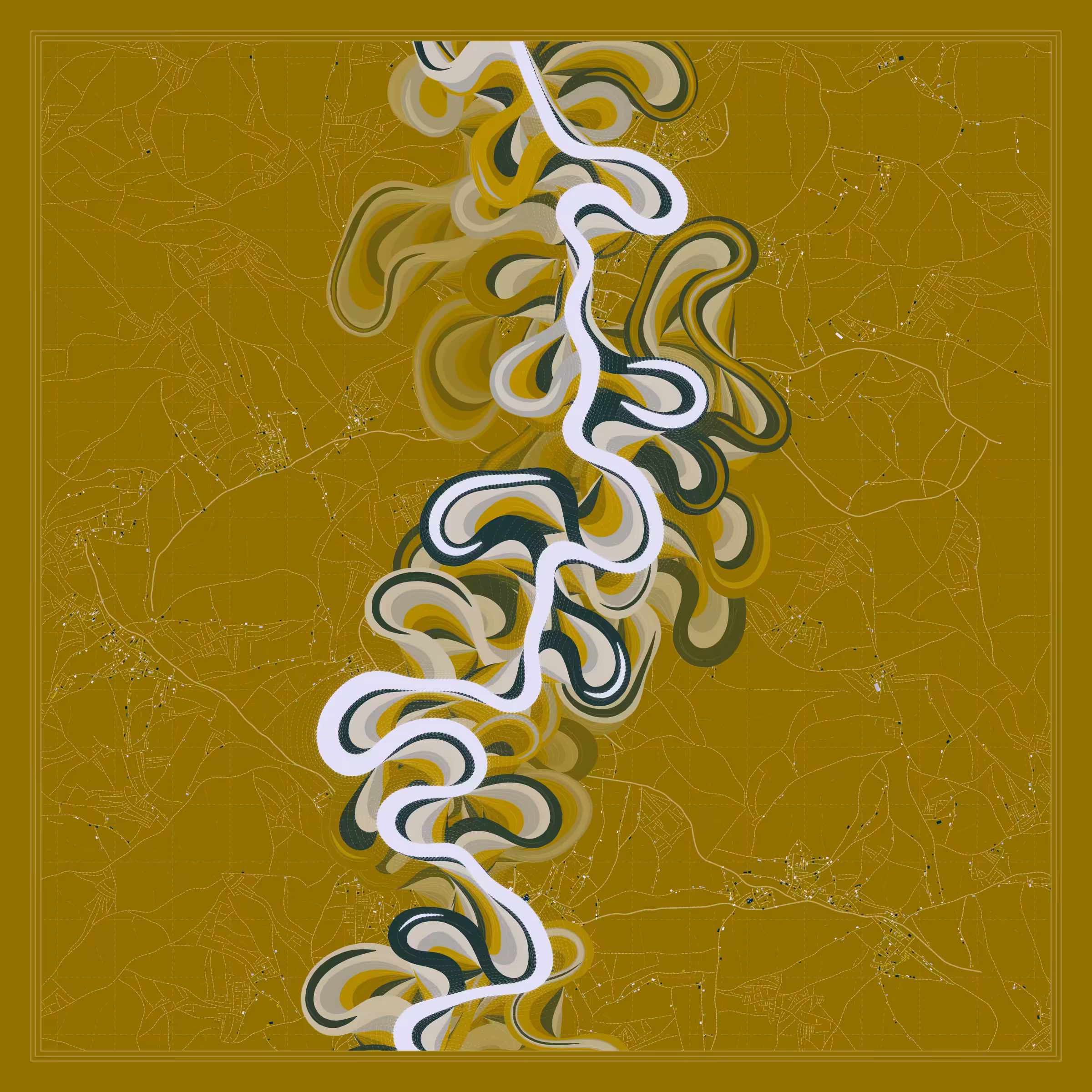 Ancient Courses of Fictional Rivers #43